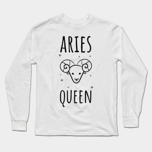 Aries Queen Long Sleeve T-Shirt